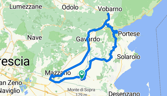 Bedizzole -Pista ciclabila Rezzato - Salo   , Polpenazze , Bedizzole