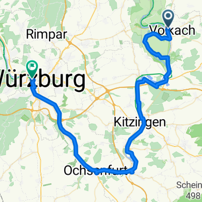 Sommertour09: 01. Volkach-Würzburg