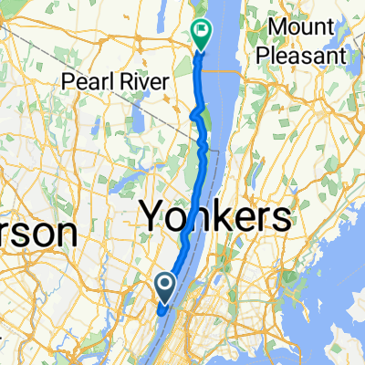GWB, Fort Lee to Memorial Park, Nyack