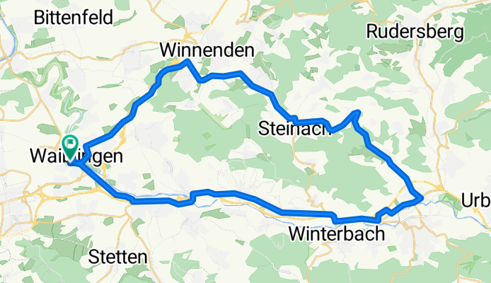 Open this route in Bikemap Web