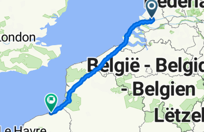 Route in der Bikemap App öffnen