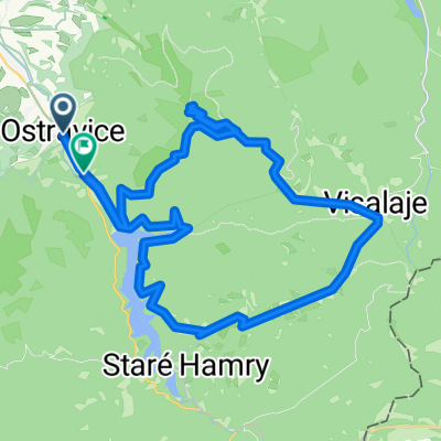 Ostravice, Lysá a zpět