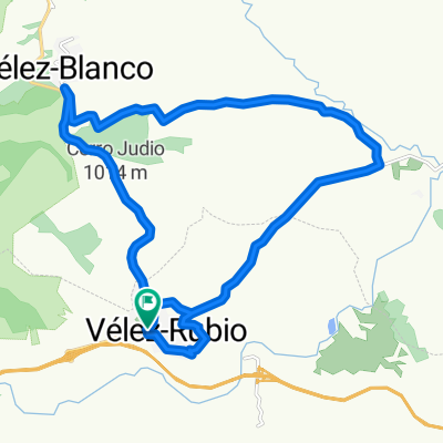 vuelta velez blanco, cercado