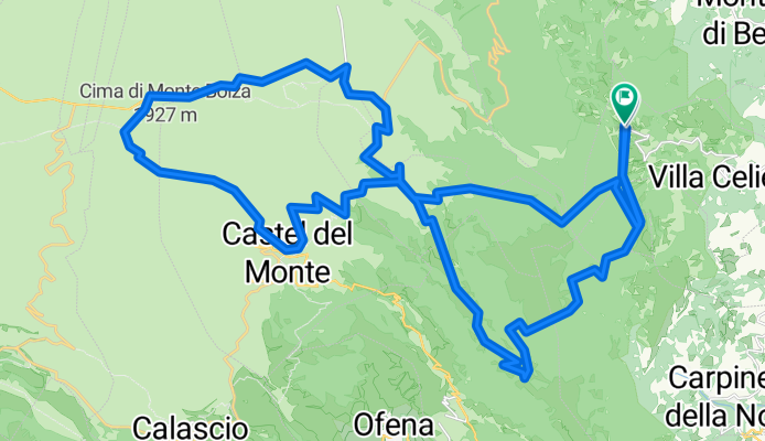 giro voltigno+castel del monte+macellai