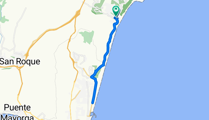 Alcaidesa to La Linea beach trail