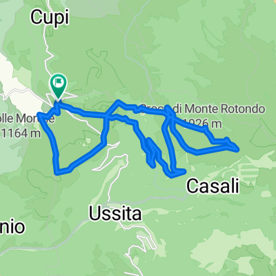 Monti Sibillini - 06 - Macereto - Croce di Monte Rotondo