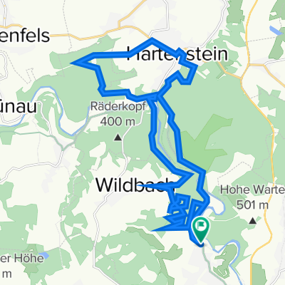 Trailtour Hartenstein-Wildbach