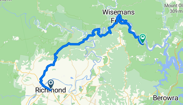 Richmond to Wisemans Ferry