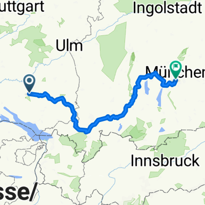 Streckenerkundung für die Fahrt zum Bodenseetreffen Frühjahr 2014