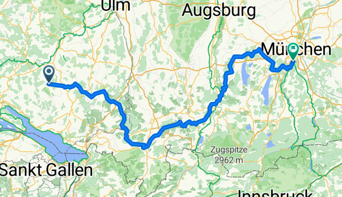 Streckenerkundung für die Fahrt zum Bodenseetreffen Frühjahr 2014