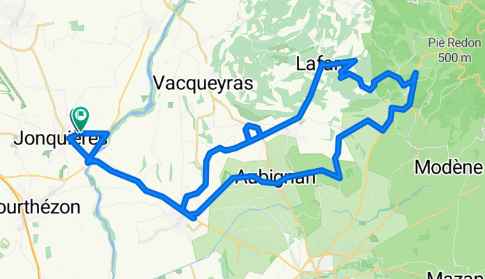 La Roque Alric, Aubignan Mardi 01.04.14