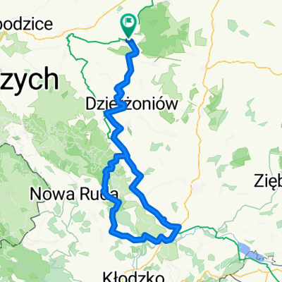 Bardo przez Przełęcz Woliborską