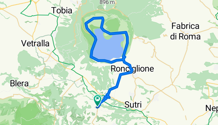 Capranica Scalo - Lago di vico