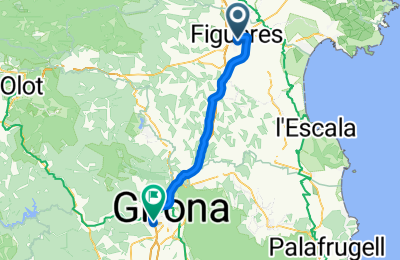 Route in der Bikemap App öffnen