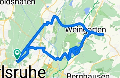 Route in der Bikemap App öffnen