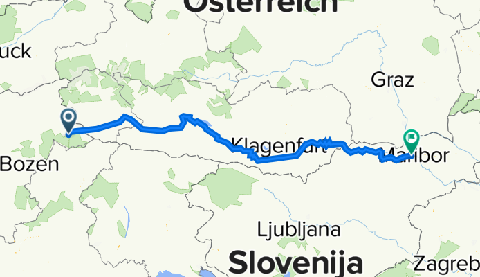 Drauradweg: Toblach - Maribor