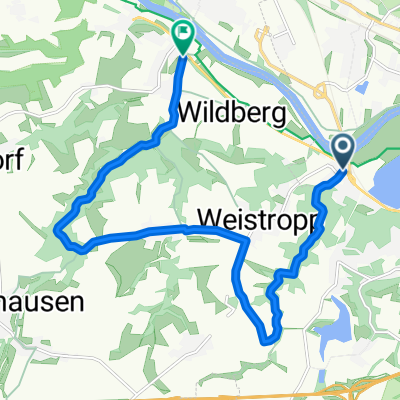 Karfreitag Wanderung linkselbische Täler 12,3km