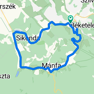 Komló-Mánfa-Síkonda-Komló