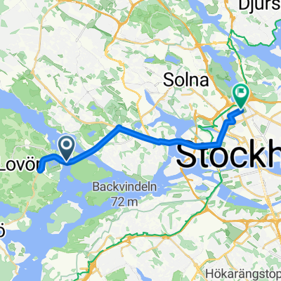 S19 Drottningholm - Stockholm