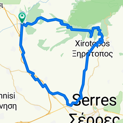 Sidirokastro nach Serres und zurück