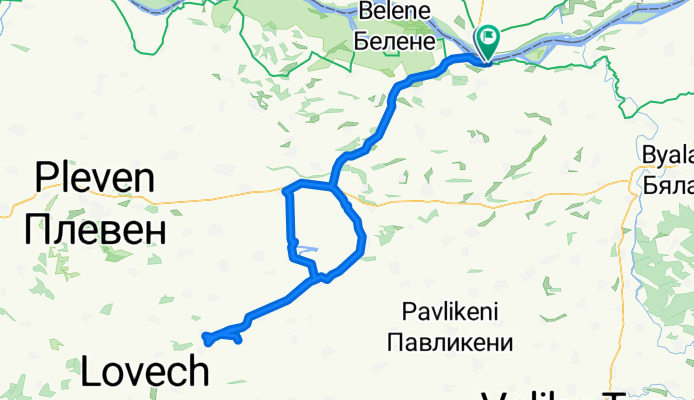 zimnicea - pestera Devetashka, Bulgaria - 140 km