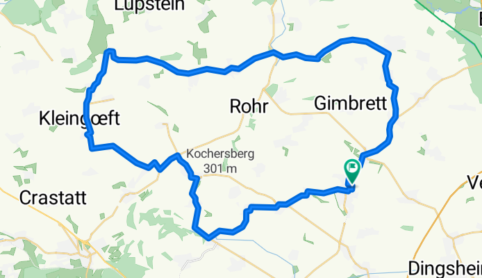 Boucle Kochersberg 44km