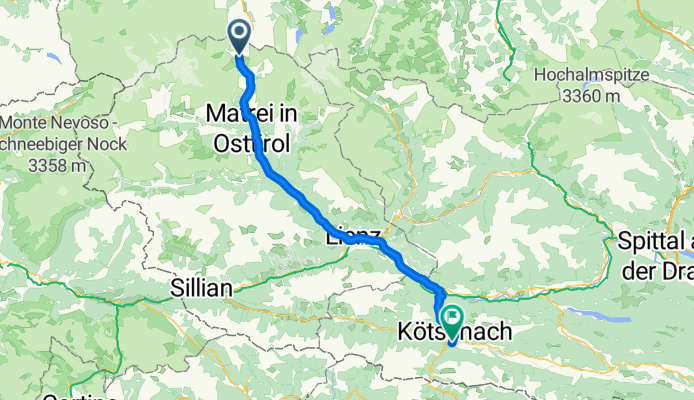 Felbertauerntunnel-Mauthen (Rennrad)