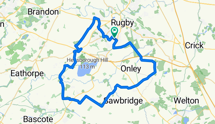 Nice rugby route