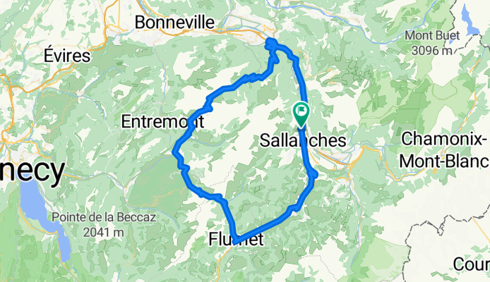 Salanches, col de la Colombier, Le Grand Bornard
