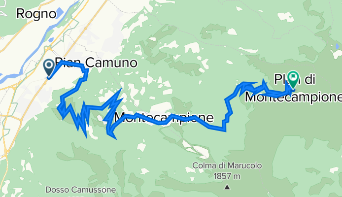 Iseo trudna #2 Śladami championów - Plan di Montecampione