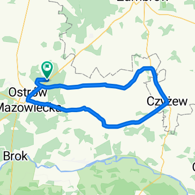 Podborze-Króle-Andrzejewo-ZarebyWarchoły-Czyżew-SzulborzeWielkie-Zaręby-Nieskórz-Ostrów-Podborze