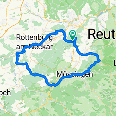 Trainingsrunde durch den südlichen Kreis Tübingen