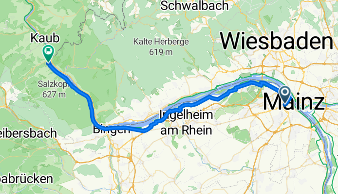 CYCLING THE RHINE: Route R07A