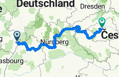 Route in der Bikemap App öffnen