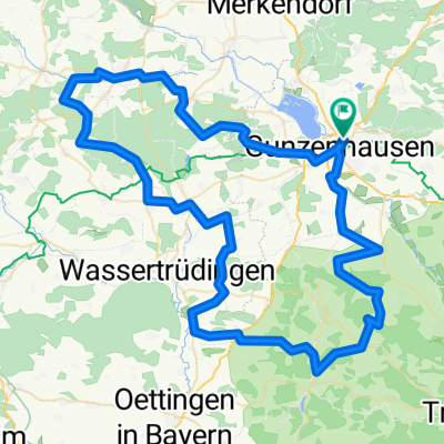 Gunzenhausen-Waizendorf-Obermögersheim-Hechlingen