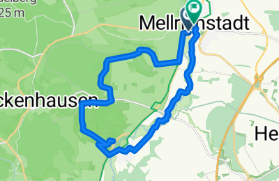 Route in der Bikemap App öffnen