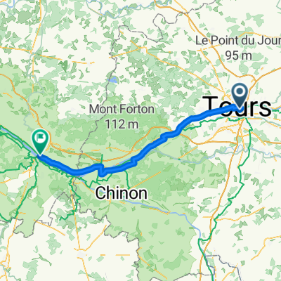 VON TOURS NACH SAUMUR ÜBER CHATEAU USSE