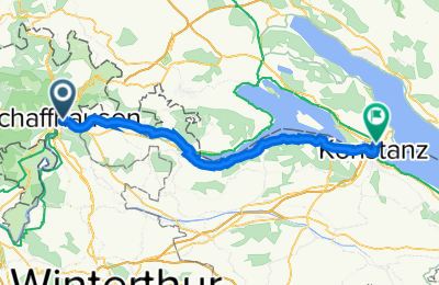 Route in der Bikemap App öffnen