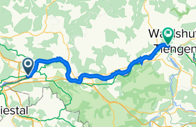 Route in der Bikemap App öffnen