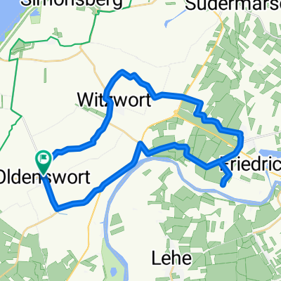 Oldenswort-Koldenbüttel-Rundtour