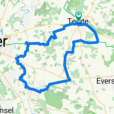 Radroute 4 Werseroute