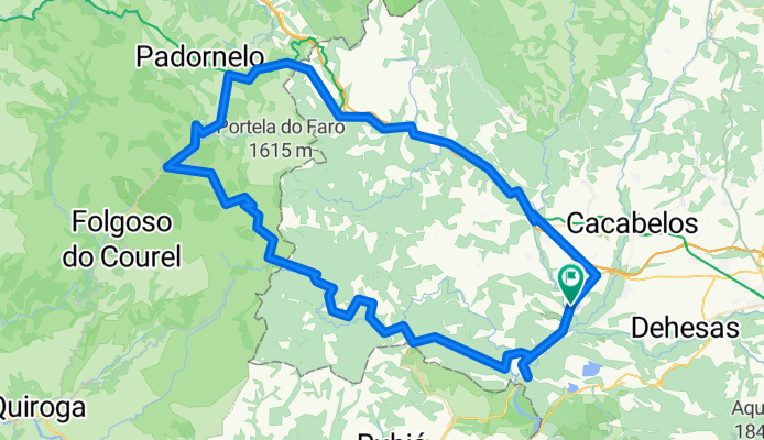 Toural dos Vados - O Cebreiro - Seoane - Ferramulim - Oencia - Toural