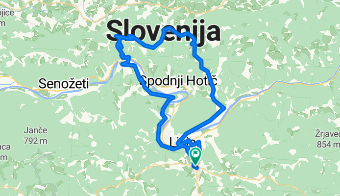 Šmartno-Litija-Kresnice-Dešen-Slivna-Vače-Boltija-Litija-Šmartno