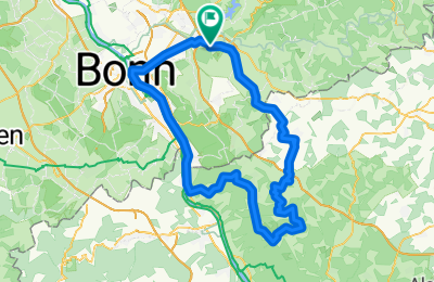 Route in der Bikemap App öffnen