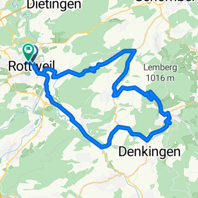 Rottweil Gosheim Frittlingen Rottweil