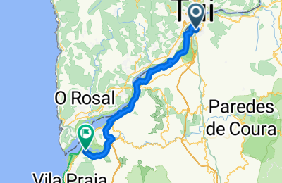 Route in der Bikemap App öffnen