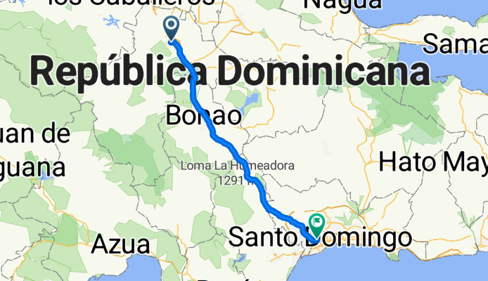 6a.La Vega - Santo Domingo | 110 Kms.