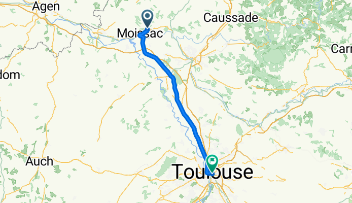 e15 Moissac – Toulouse