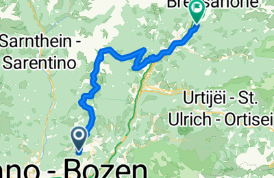 Route in der Bikemap App öffnen