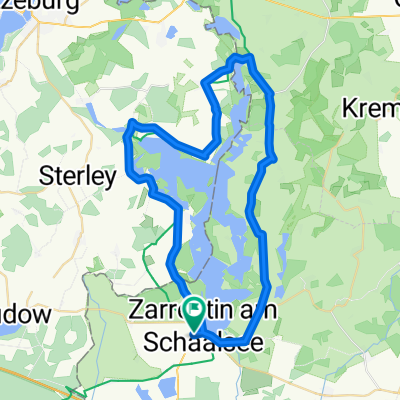 Schaalsee eigene Route